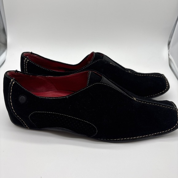 Aerosoles Women's Black Suede Moccasin Loafers, Size 8.5 - Picture 3 of 6